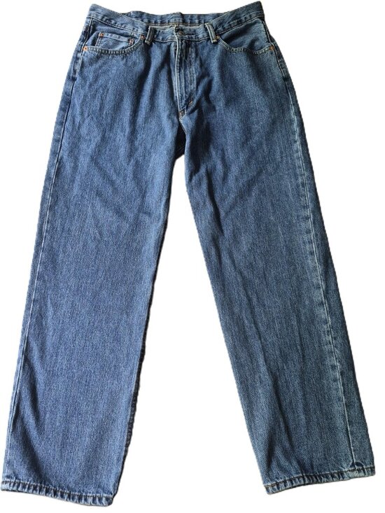 Levi's Other - Levi's 550 Relaxed Fit Jeans Mens Size 36x32  Regular Wash Denim Blue